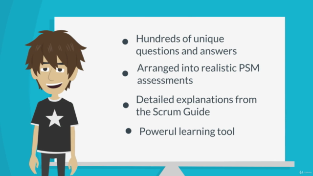 Scrum Master Certification Test Simulator – Screenshot 1