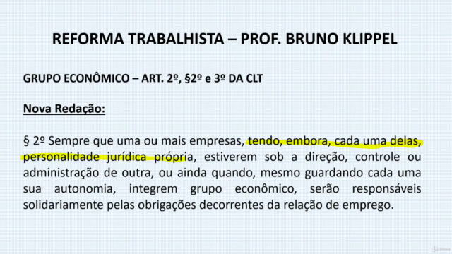 Reforma Trabalhista - Lei 13.467/17 – Screenshot 1