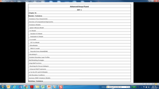 Advanced Ansys Fluent = Let's focus Advanced Topic – Screenshot 1