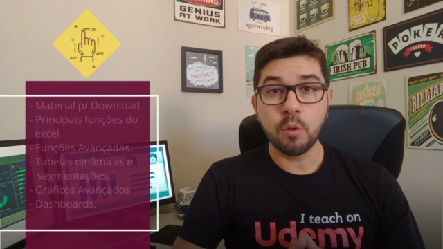 Curso de Excel Expert do básico ao avançado + Dashboards – Screenshot 4