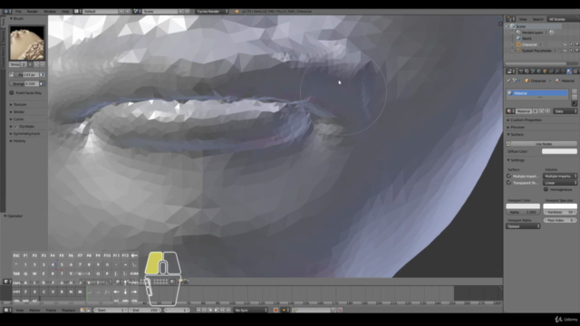 Cartoon Character Modeling In Blender – Screenshot 1