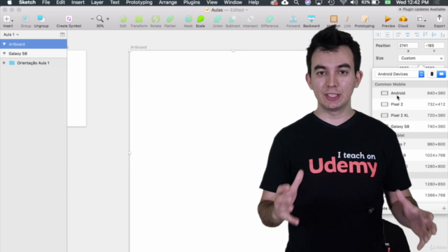 Sketch: UI Design do básico aos protótipos responsivos – Screenshot 2