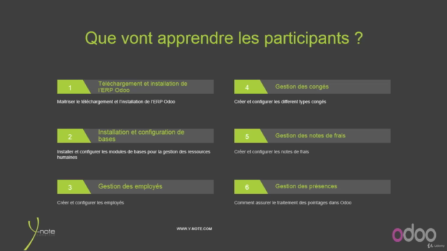 Odoo V12: Formation fonctionnelle Ressources Humaines – Screenshot 4