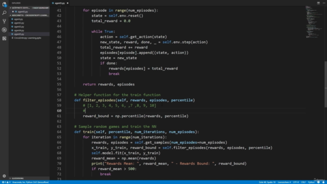 Artificial Intelligence und Reinforcement Learning in Python – Screenshot 3
