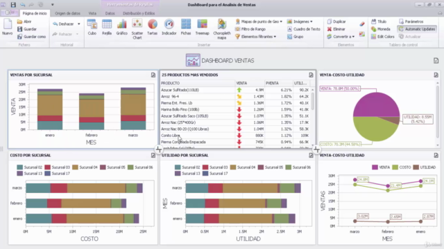 Aprende a Crear Dashboard con DevExpress desde cero 2019 – Screenshot 4