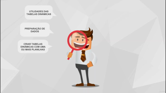 Curso de tabela dinâmica no Excel - Prático e rápido! – Screenshot 2
