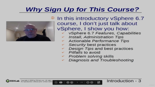 Mega Course - VMware vSphere 6.7 - 100% Hands-on Lab Demos – Screenshot 1