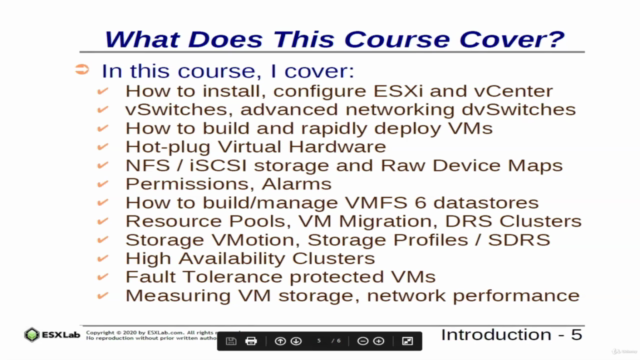 Mega Course - VMware vSphere 6.7 - 100% Hands-on Lab Demos – Screenshot 3