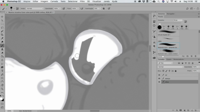 Pintura Digital MONSTRO em Photoshop – Screenshot 3