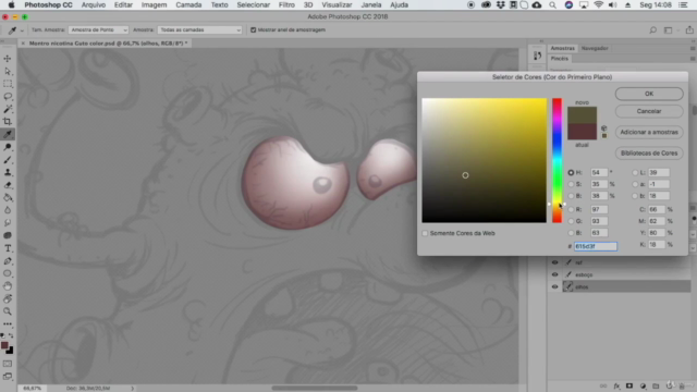 Pintura Digital MONSTRO em Photoshop – Screenshot 4