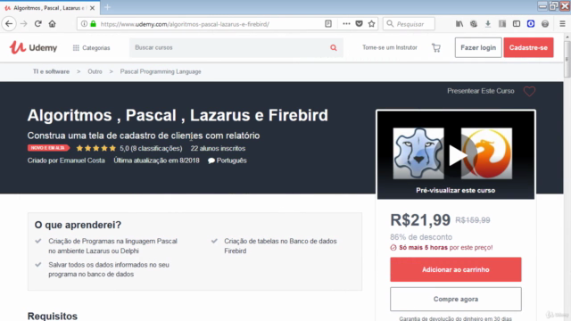 Pascal , Lazarus e MariaDB – Screenshot 1