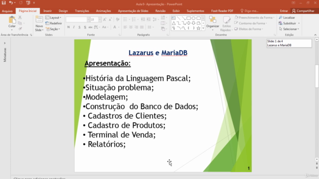 Pascal , Lazarus e MariaDB – Screenshot 2