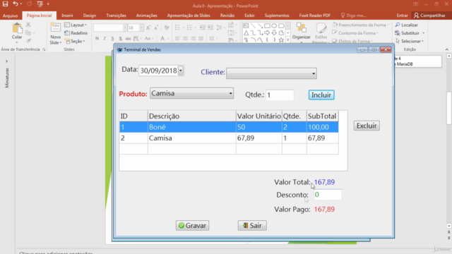 Pascal , Lazarus e MariaDB – Screenshot 3