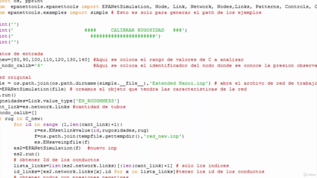EPANET y PYTHON para modelar redes de agua. Parte 1 – Screenshot 1