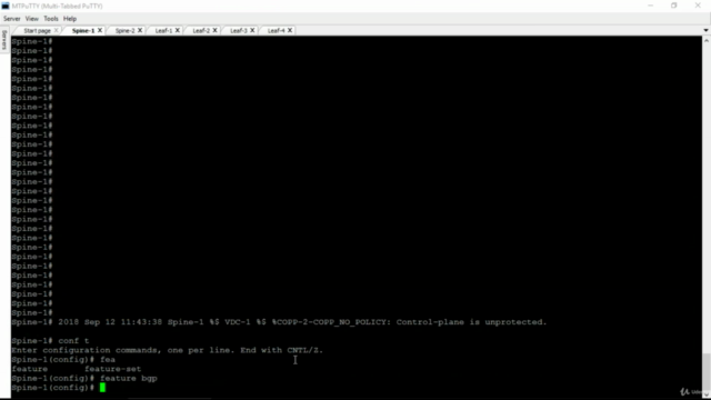 VxLAN :: Implement MP-BGP EVPN VxLAN Control Plane – Screenshot 1