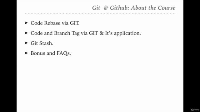 Git and GitHub MasterClass: Git Workflow, Commands – Screenshot 4