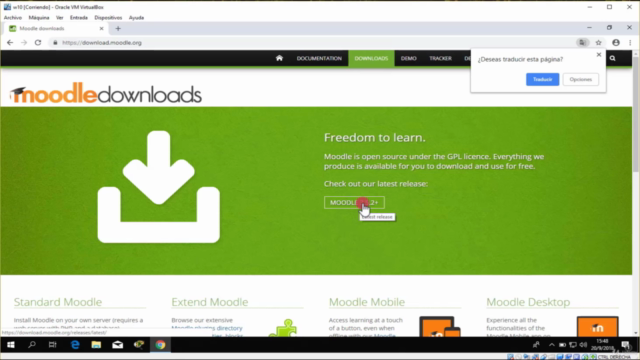 Moodle 3.5 para Administradores Esencial – Screenshot 2