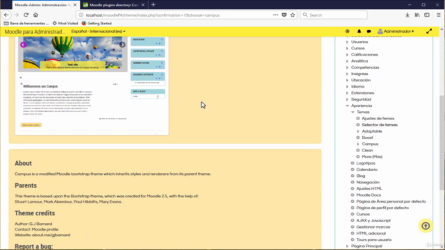 Moodle 3.5 para Administradores Esencial – Screenshot 3