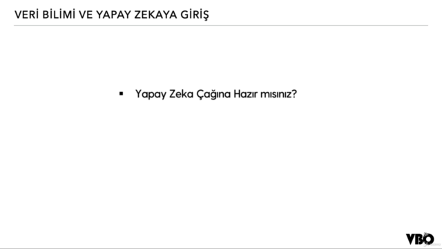 Python: Yapay Zeka ve Veri Bilimi için Python Programlama – Screenshot 1