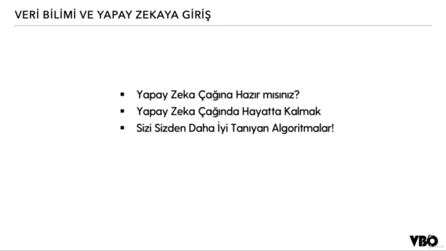 Python: Yapay Zeka ve Veri Bilimi için Python Programlama – Screenshot 2