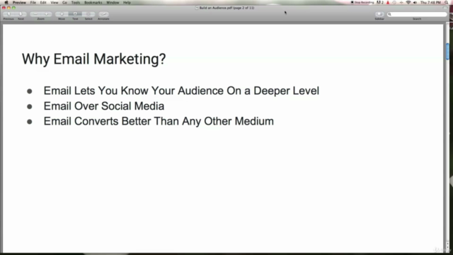 Build Your Audience: One Email at a Time – Screenshot 3