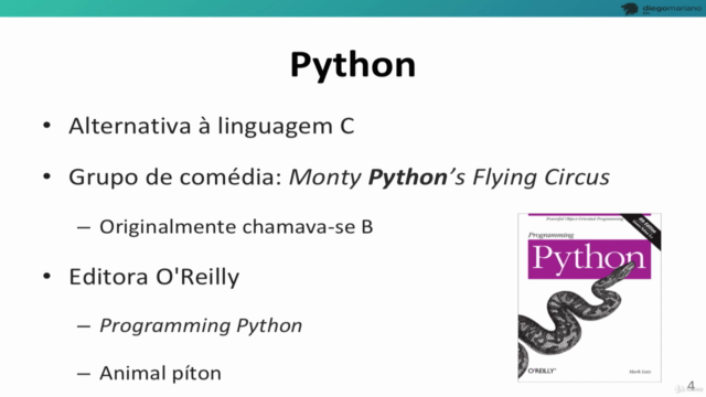 Introdução à linguagem Python – Screenshot 1