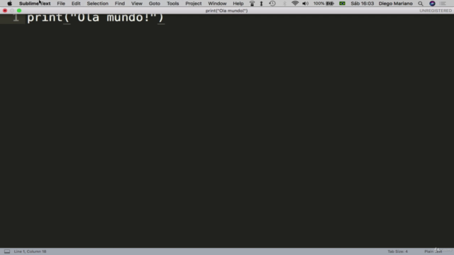 Introdução à linguagem Python – Screenshot 4