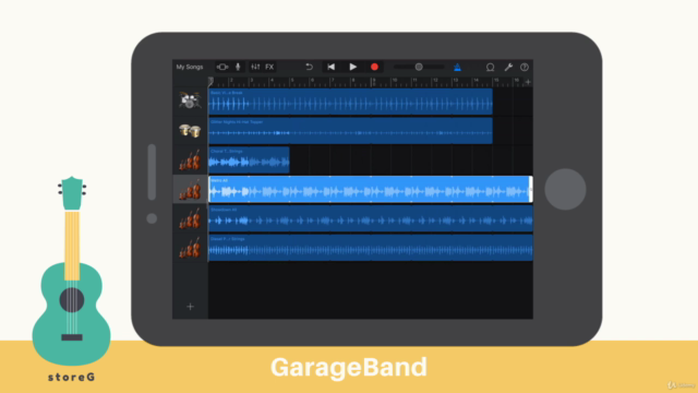 GarageBand【DTM初心者】講座 vol.1 iOS［iPad＆iPhone用］簡単操作で演奏・作曲・アレンジ – Screenshot 3
