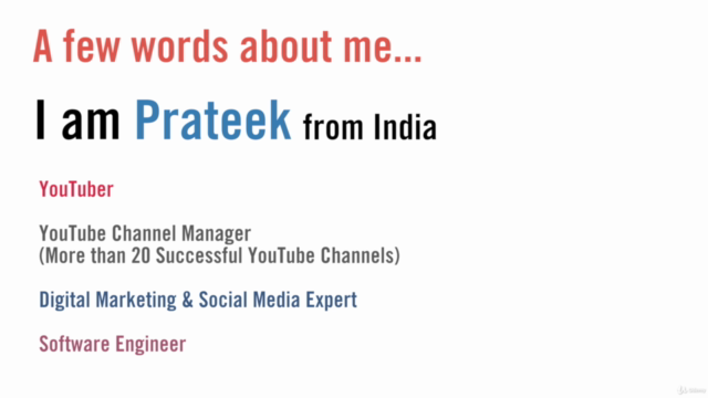YouTube Expert Class & YouTube Marketing/SEO with Google Ads – Screenshot 3