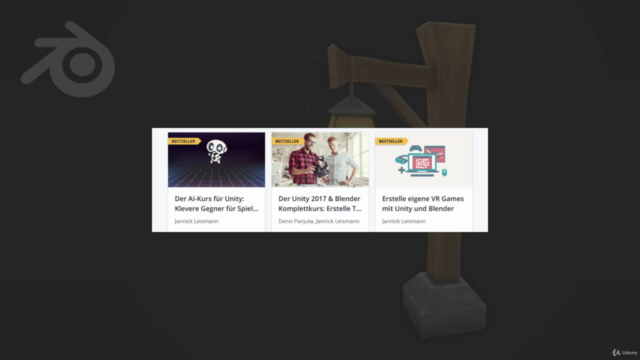 Der komplette Blender Kurs - Erstelle hochwertige 3D Modelle – Screenshot 1