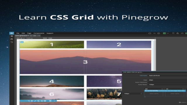 Learn CSS Grid with Pinegrow - Screenshot_02