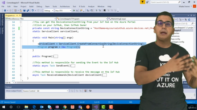 Getting started with Azure IoT – Screenshot 2