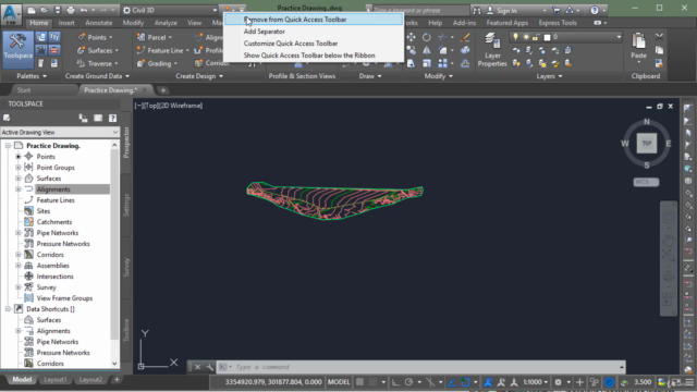 Learning AutoCAD Civil 3D for Road Design from the Scratch – Screenshot 1