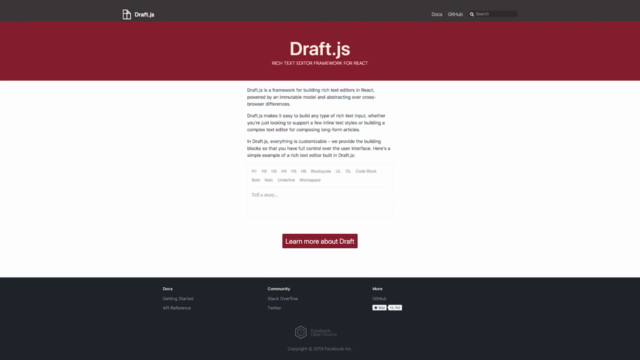 Rich text editing in React with Draft.js - Screenshot_01