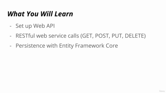 .NET 7 Web API & Entity Framework Jumpstart – Screenshot 1
