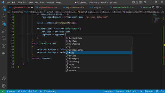 .NET 7 Web API & Entity Framework Jumpstart – Screenshot 2