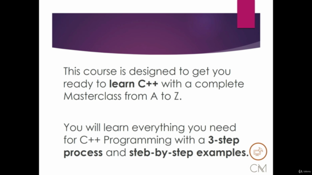 C++ - A 3-Step Process to Master C++ in 7 days for Beginners – Screenshot 1