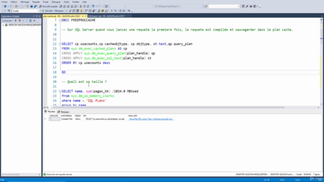 SQL server: Améliorez la performance des procédures stockées – Screenshot 1