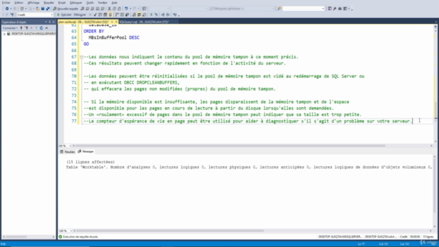 SQL server: Améliorez la performance des procédures stockées – Screenshot 4