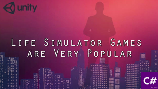 Learn C# by Creating a Fun Life Simulator Game in Unity – Screenshot 1