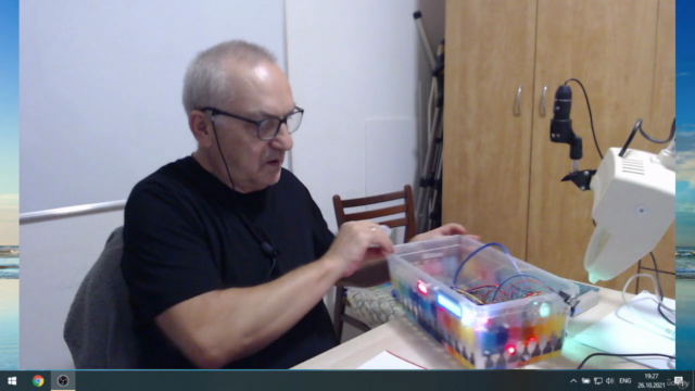 ARDUINO. Курс №8. Автостоянка для машин. – Screenshot 1