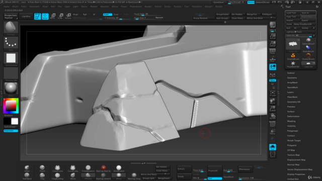 Pipeline game con Substance, Maya, Zbrush y Unity – Screenshot 1