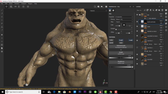 Pipeline game con Substance, Maya, Zbrush y Unity – Screenshot 3