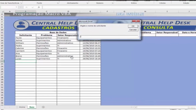Excel VBA do Básico ao PROFISSIONAL + PDF BÔNUS sobre lógica – Screenshot 1