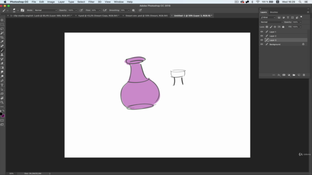 Creating Illustration in Clip studio paint – Screenshot 4