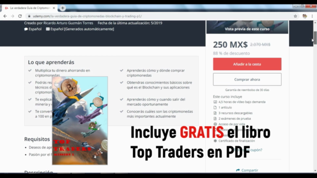 La verdadera Guía de Criptomonedas, Blockchain y Trading P1 – Screenshot 4
