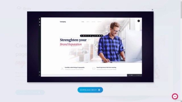Aprende Brizy en WordPress: Diseña tu página web en 2 horas! – Screenshot 1
