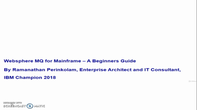 Websphere MQ for Mainframe - A Beginners Guide – Screenshot 1