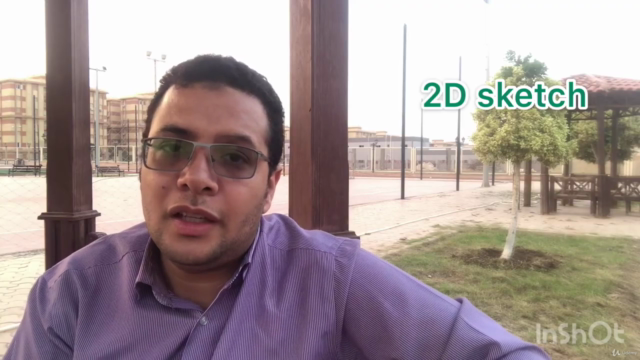 2D Sketch using Solidworks الرسم ثنائي الابعاد سولدوركس – Screenshot 3