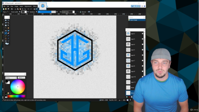 Paint.NET: Learn "Photoshopping" skills the free & easy way! – Screenshot 1
